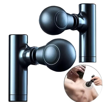 Compact Neck Massager Gun Black ABS 3cm New Arriva